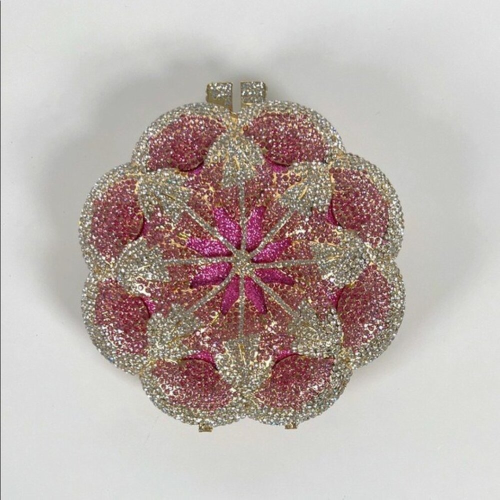 Verano Hill Jeline Flower Clutch Bag